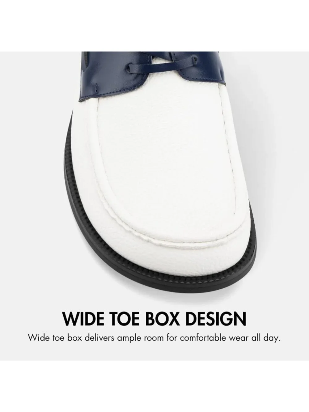 Men's White Blue Penny Loafers Slip On Dress Causal Shoes Luxury Suede Formal